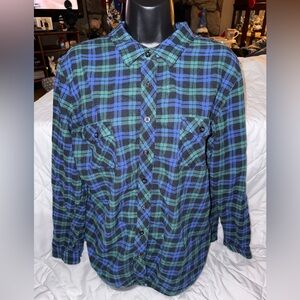Weatherproof Vintage Plaid Flannel Shirt